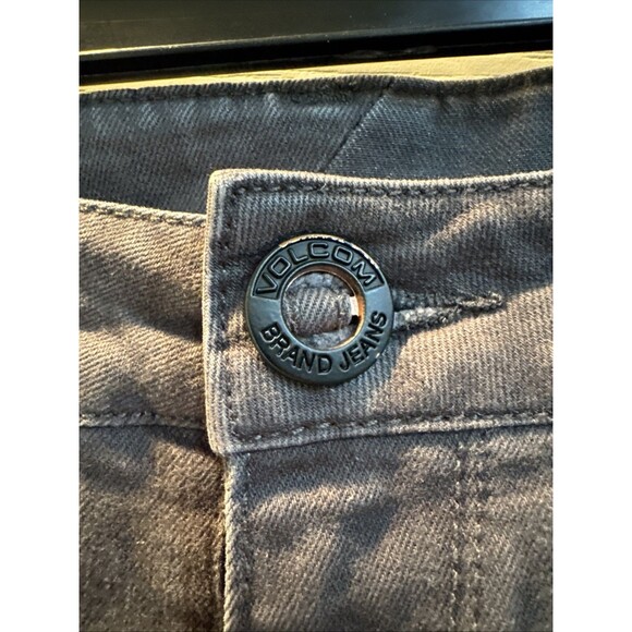 Volcom Denim Jeans 91 CM CA Vorta Slim Straight Mens 32” Waist Gray - Picture 1 of 10